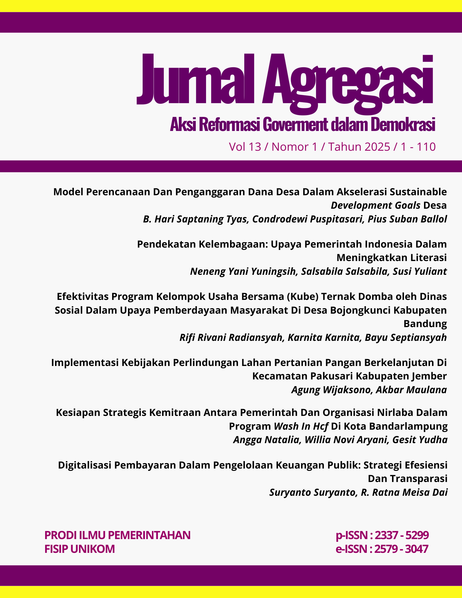 					View Vol. 13 No. 1 (2025)
				